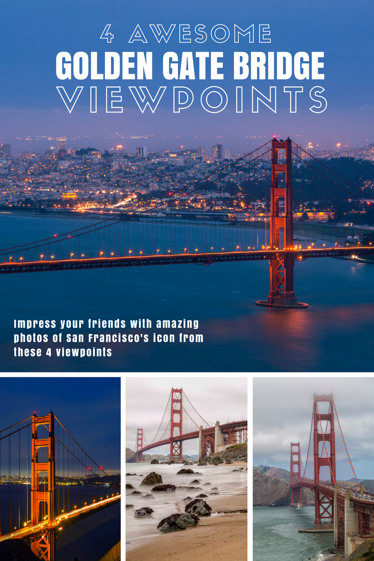 viewpoints Golden Gate Bridge