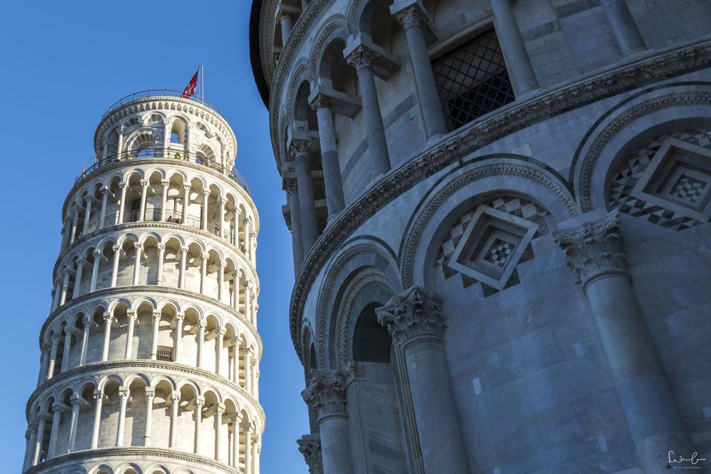 Pisa leaning tower