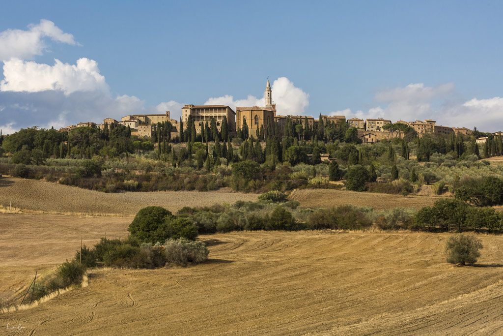 Scenic drive Tuscany