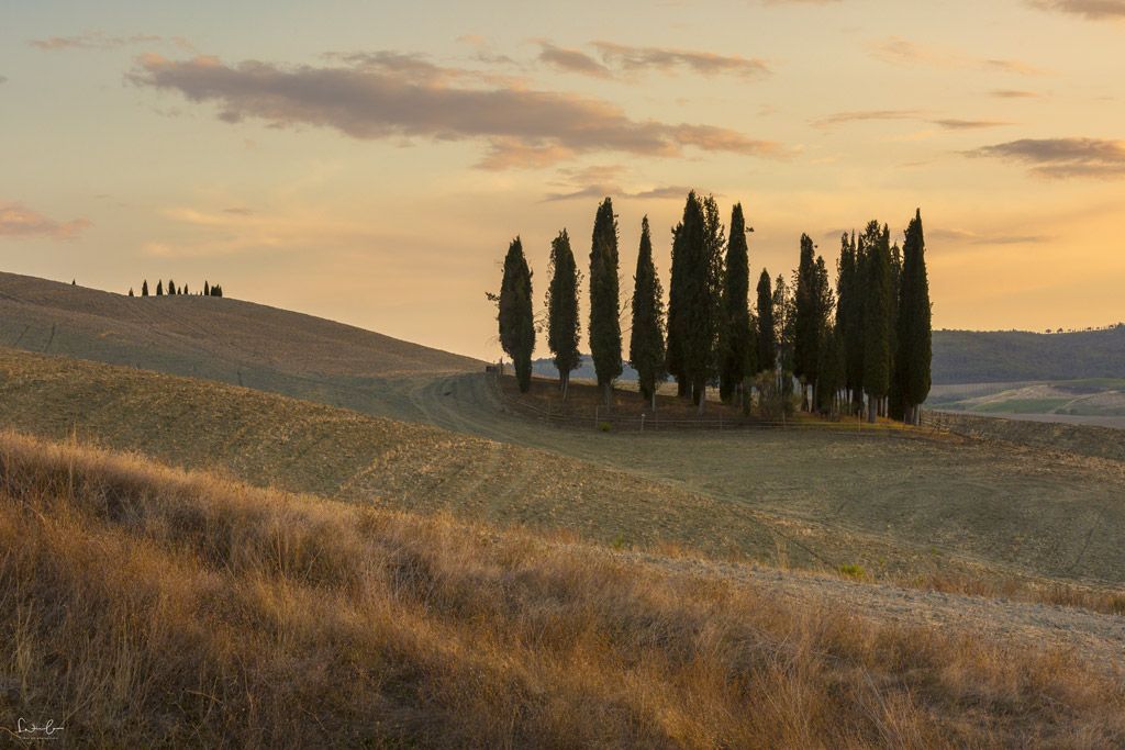 Scenic drive Tuscany