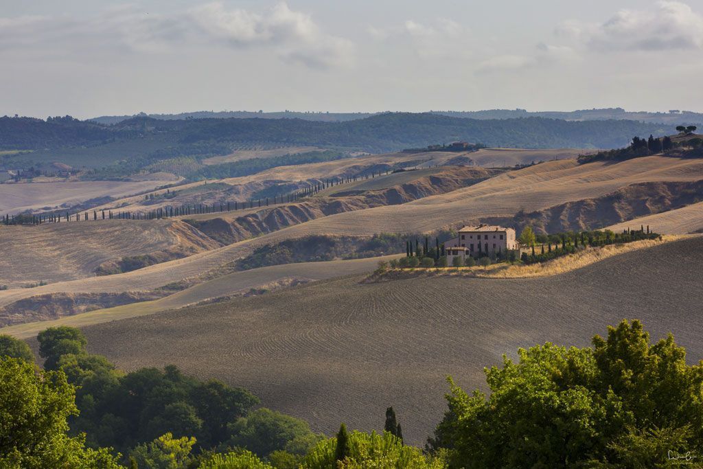 Scenic drive Tuscany