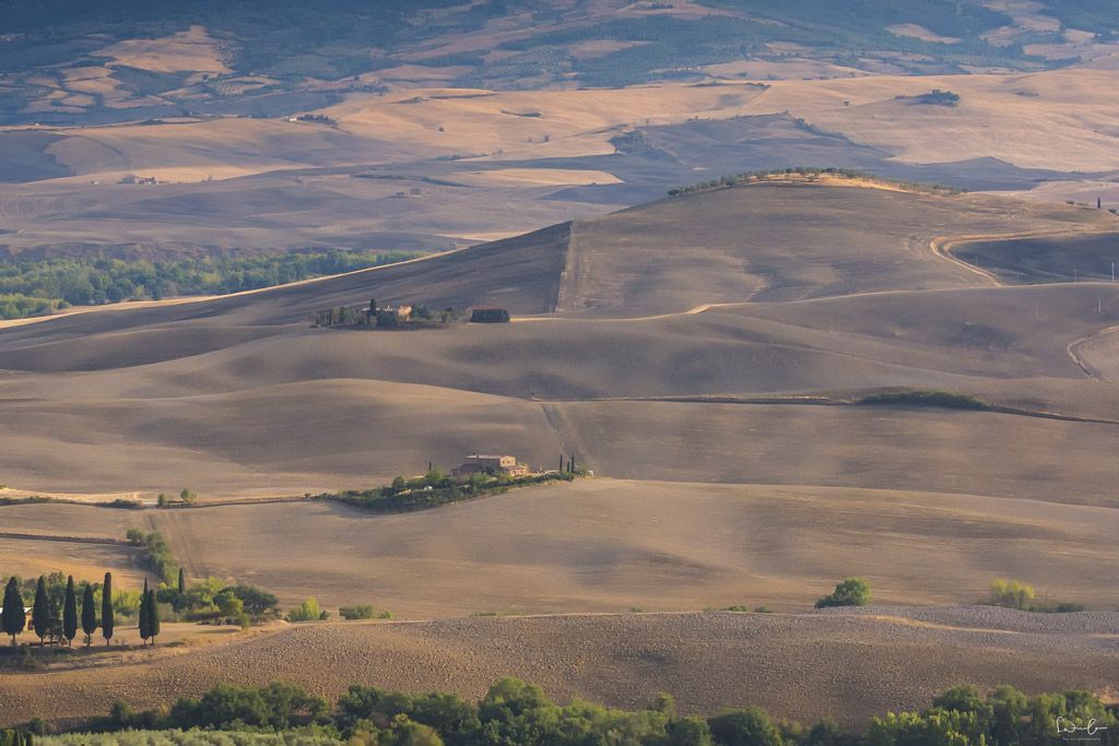 scenic drive Tuscany