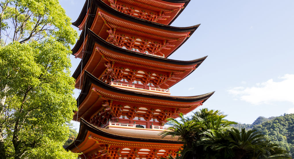 Japan Miyajima temple