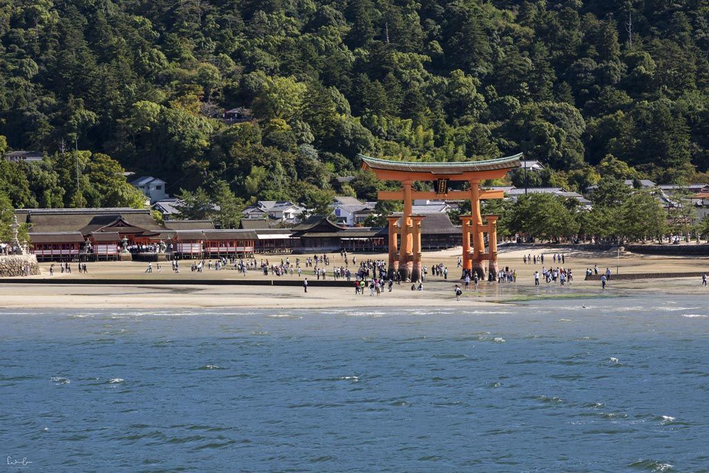 Japan Miyujima Torii Gate