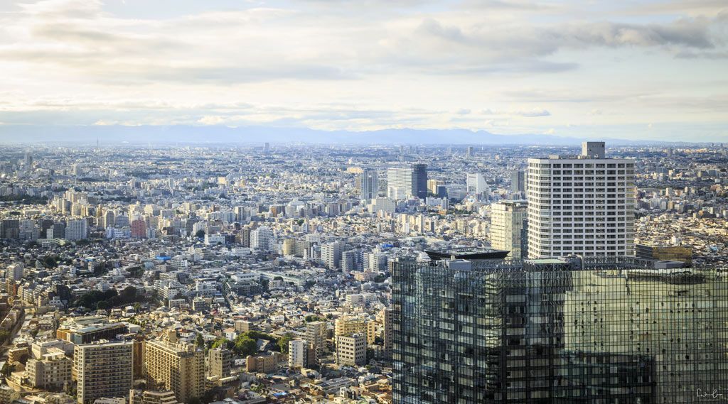 Tokyo Metropolitan Government building view