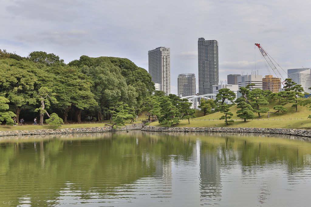 Tokyo Hamarikyu garden