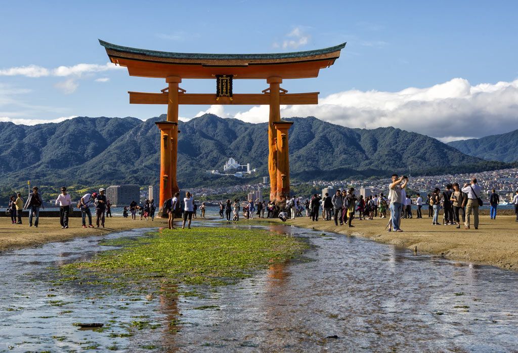 Japan Miyajima Torii gate