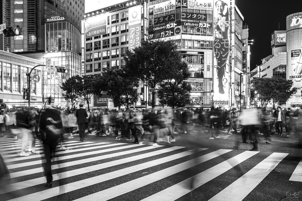 Japan black and white photography