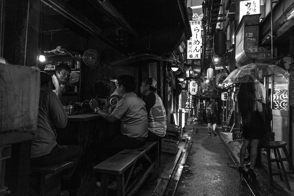 Japan black and white photography