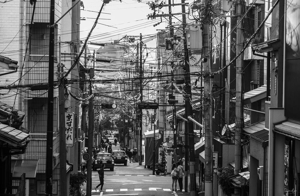 Japan black and white photography