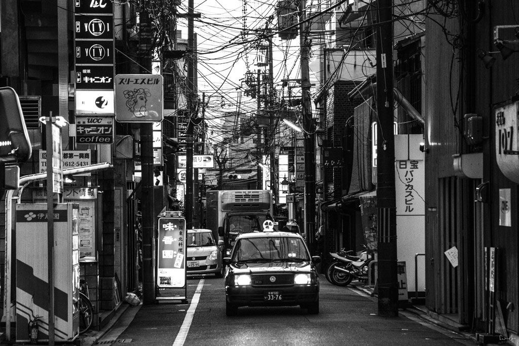 Japan black and white photography