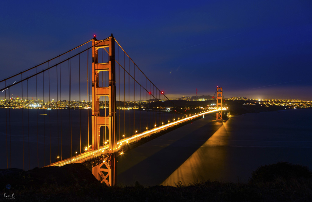 Blue hour Golden Gate Bridge