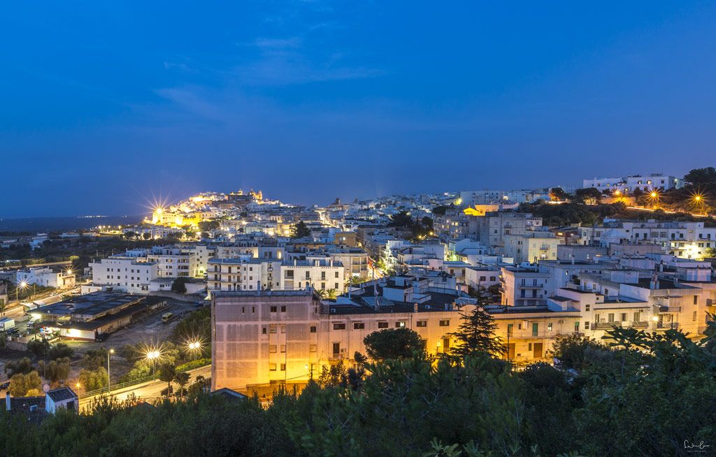 Blue hour in Ostuni