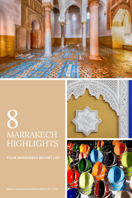 Marrakech bucket list