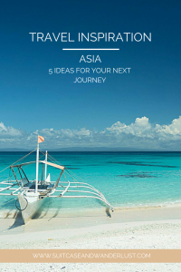 Travel inspiration Asia