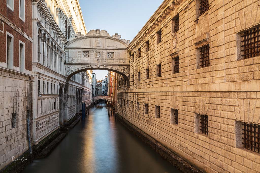 Venice bridge of sighs