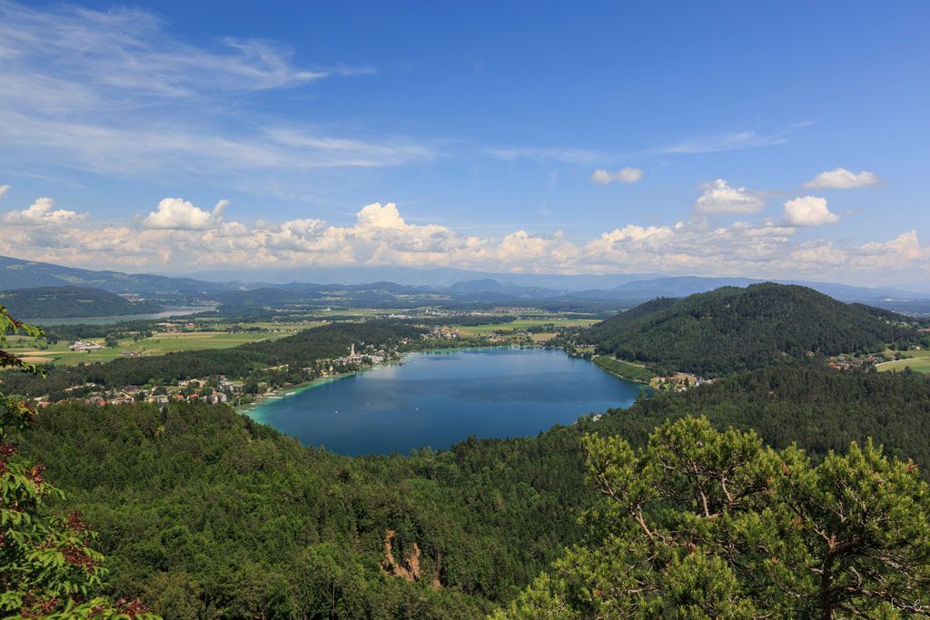 Klopeiner See Aussicht