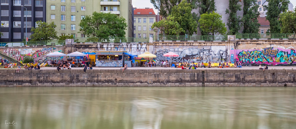 Things to do in summer in Vienna Danube canal
