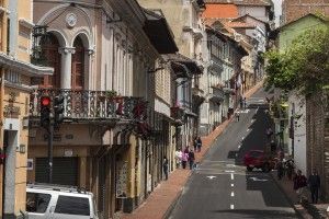 colonial buildings - one day in Quito