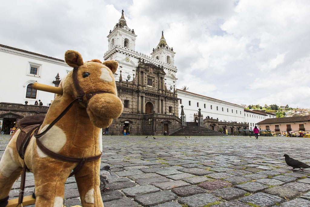 colonial buildings - one day in Quito