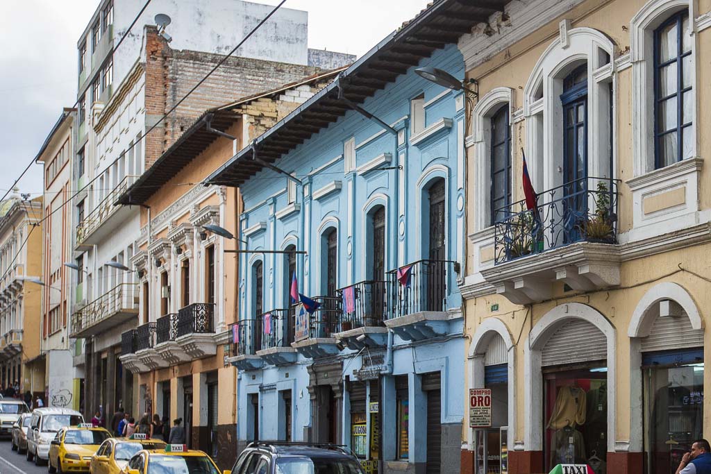 colonial buildings - one day in Quito