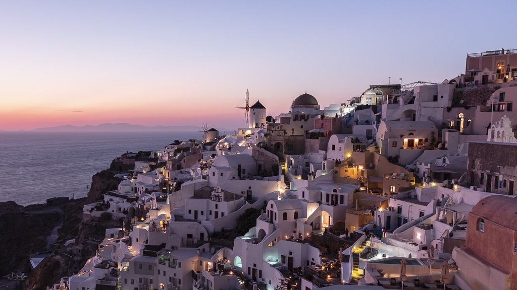 Santorini sunset