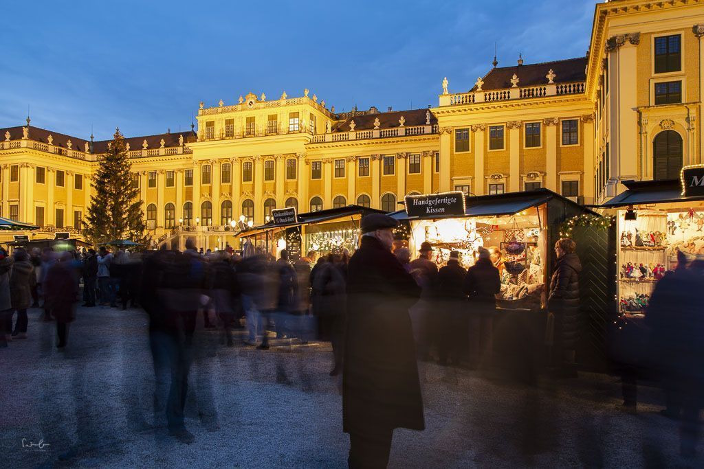 Christmas market Vienna Schönbrunn