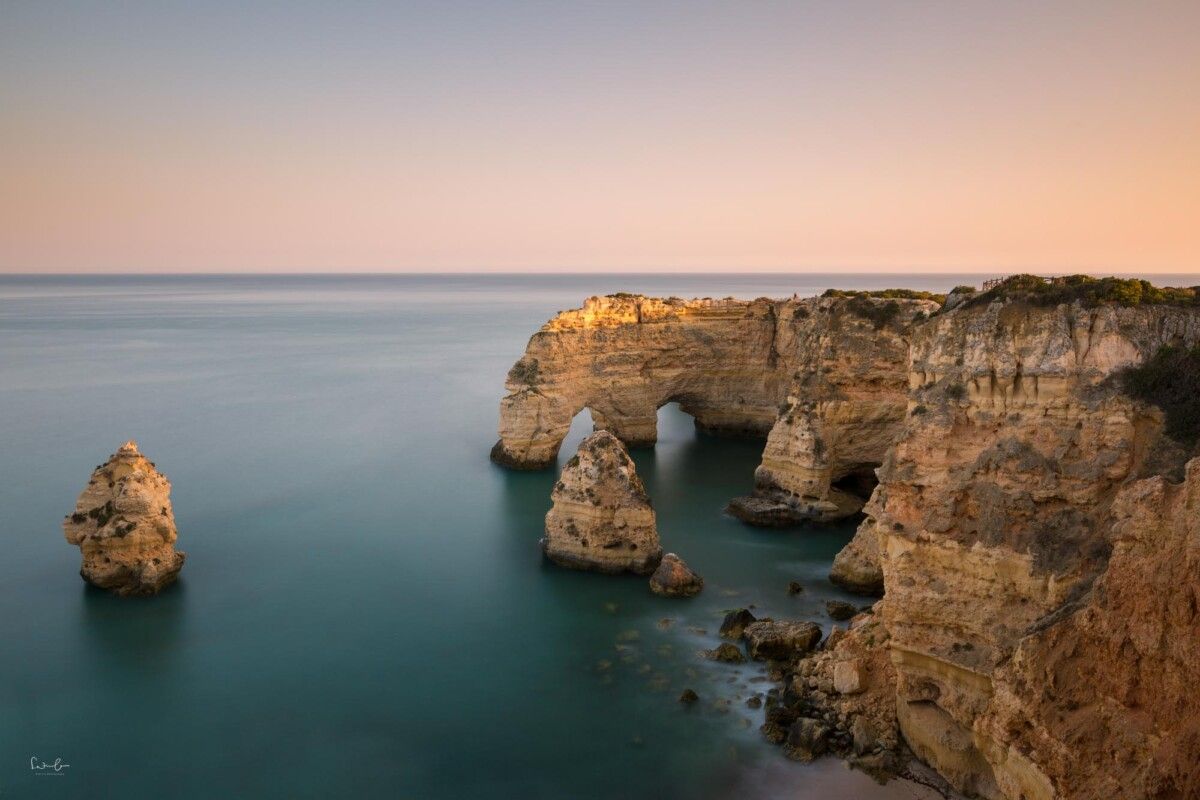 Algarve Fotografieren zur goldenen Stunde