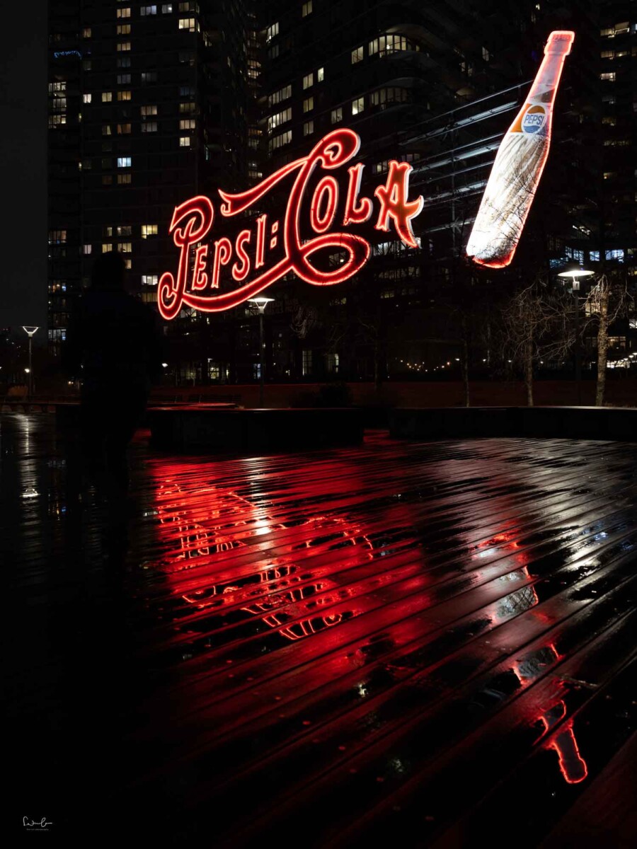 Pepsi Cola Sign Original