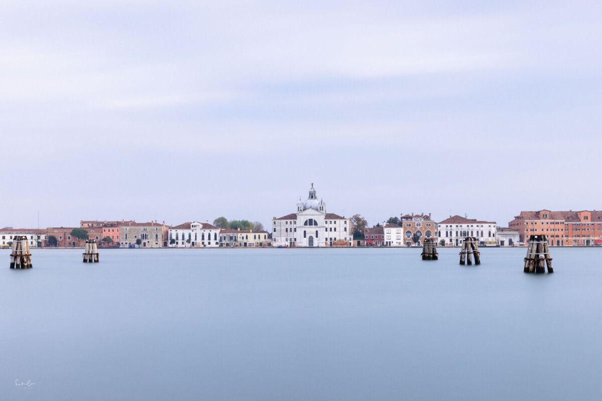 Langzeitbelichtung von Venedig