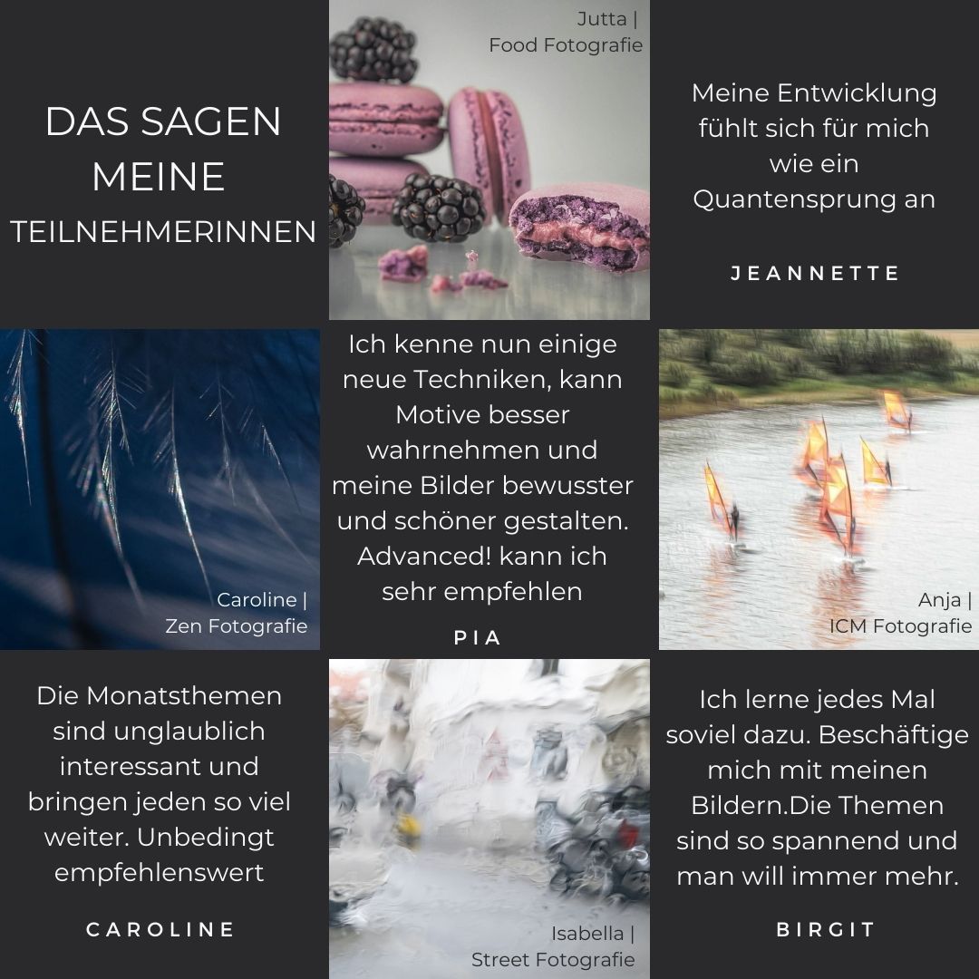 stimmen und Bilder von advanced Teilnehmern