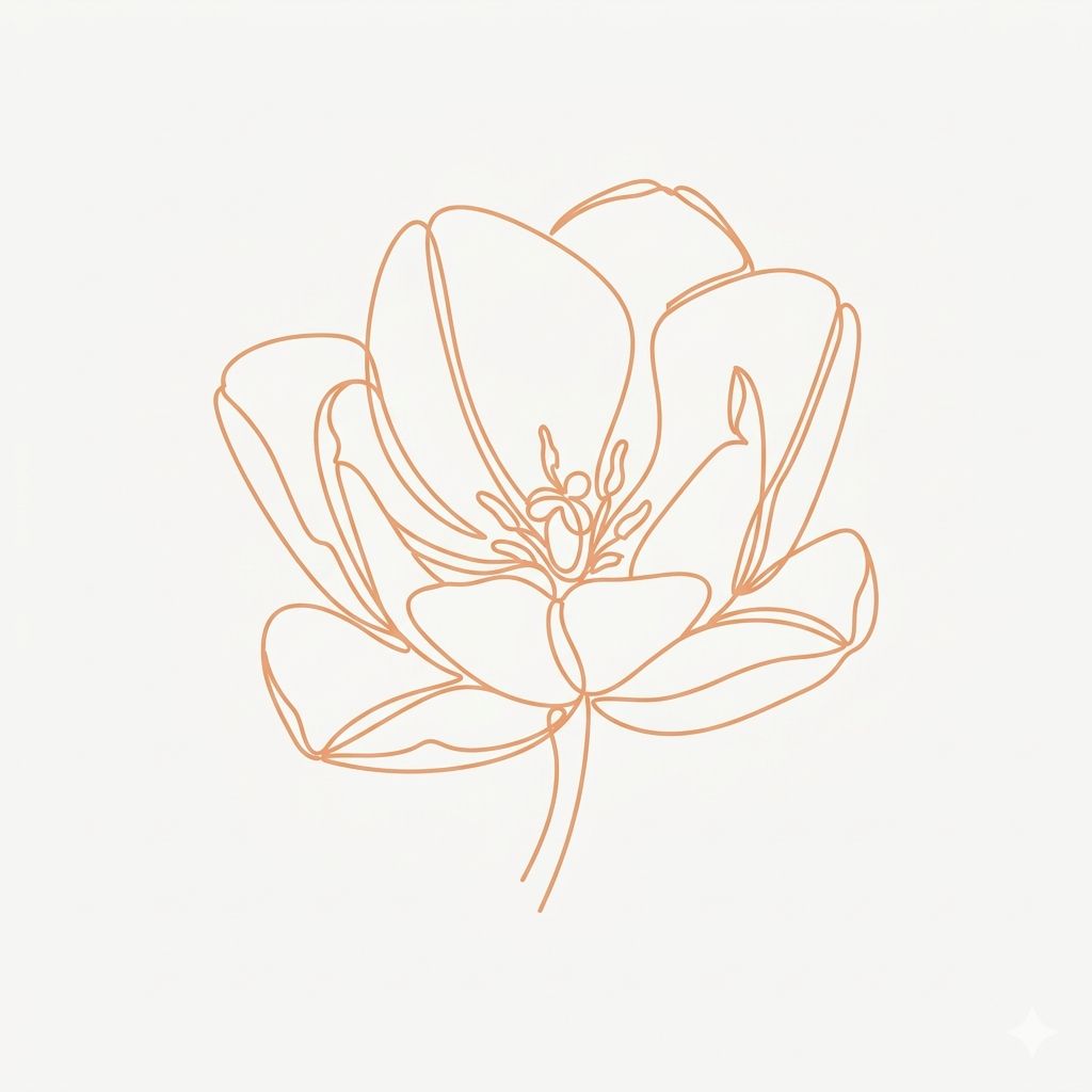 illustration einer Blume