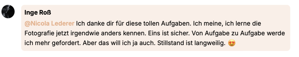 Beyond Feedback von Teilnehmer