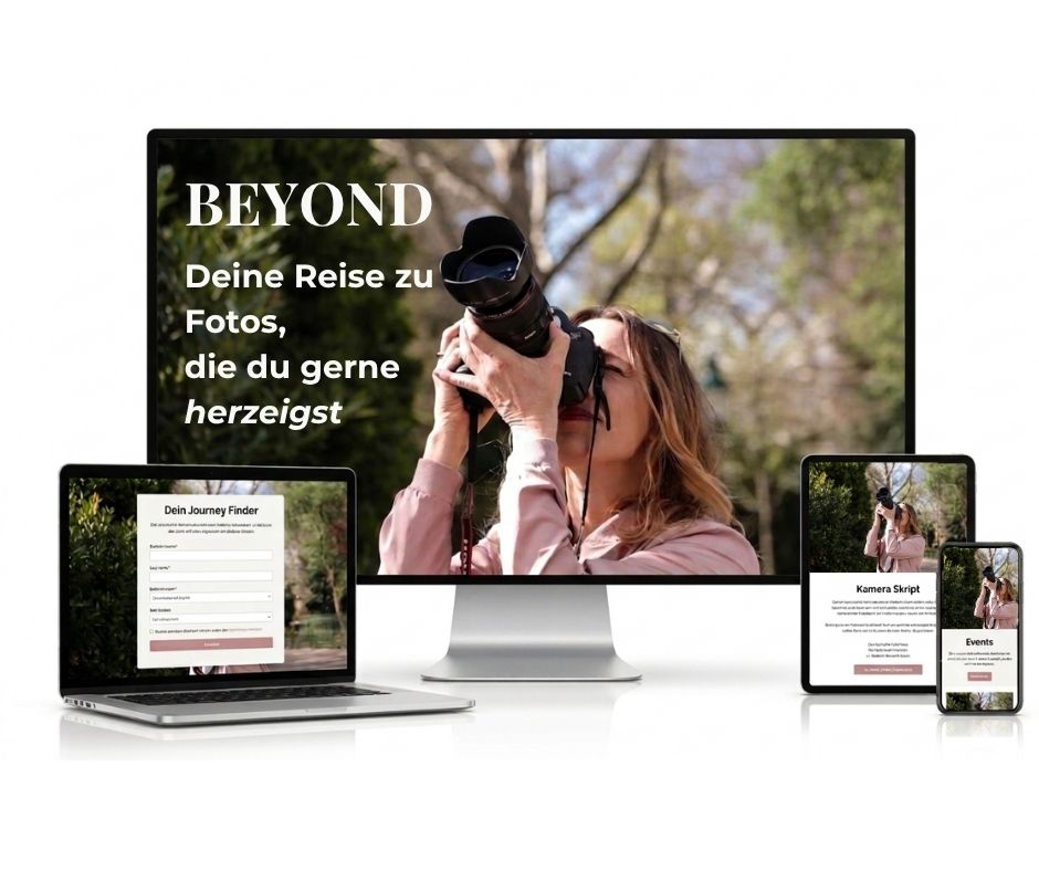 BEYOND Plattform mit Journeys, Challenges und Community